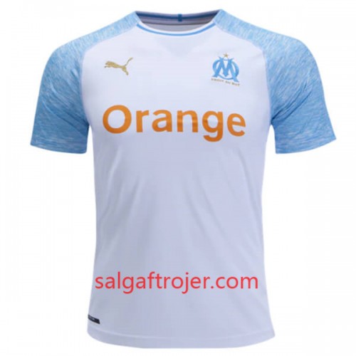 Olympique de Marseille Fodboldtrøjer Hjemmebanesæt 2018/19 Kort ærmer Olympique de Marseille Fodboldtrøjer Hjemmebanesæt 2018/19 Kort ærmer